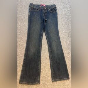 Old Navey Boot Cut Jeans Girls Size 10 Dark Wash Jeans